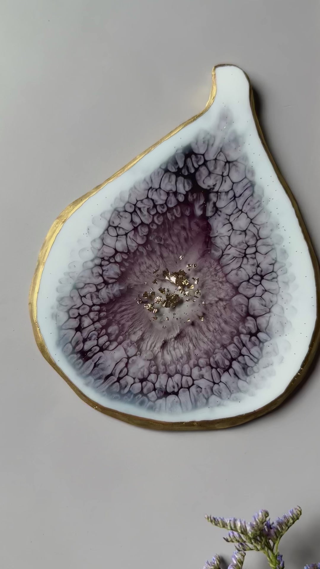 Handmade Fig-shaped Coaster